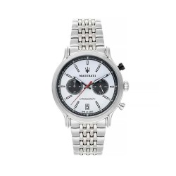 Часовник Maserati Epoca Racing 42 mm watch - Silver часовник,часовници,maserati,epoca,racing,42,mm,watch,silver