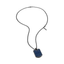 бижутерия,police,pj.26400psun,necklace,black,(black)