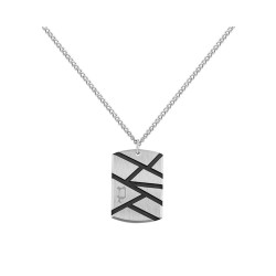 бижутерия,police,pj.26485psb,necklace,silver