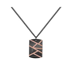 бижутерия,police,pj.26485psbr,necklace,black