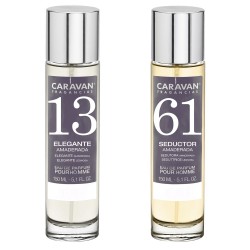 мъжки,парфюми,caravan,nº61,&,nº13,parfum,set,clear