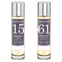 мъжки,парфюми,caravan,nº61,&,nº15,parfum,set,clear