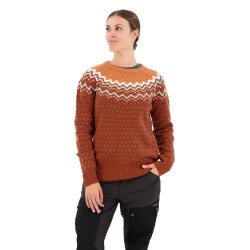 блуза,дамски,пуловери,дамски,плетени,дрехи,fjällräven,Övik,knit,sweater,autumn,leaf,desert,brown,(brown)