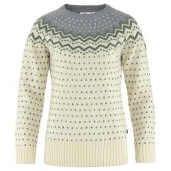 блуза,дамски,пуловери,дамски,плетени,дрехи,fjällräven,Övik,knit,sweater,chalk,white,flint,grey,(beige)