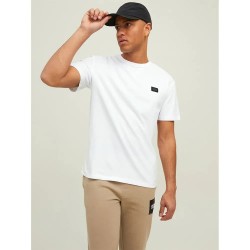 тениска,мъжки,тениски,jack,&,jones,classic,waffle,badge,short,sleeve,t,shirt,white,(white)