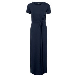 сако,дамски,поли,и,рокли,vero,moda,ava,lulu,long,dress,blue,(navy,blazer)