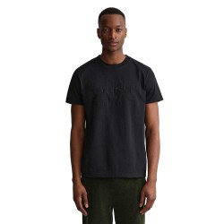 тениска,мъжки,тениски,gant,d1,tonal,archive,shield,short,sleeve,t,shirt,black