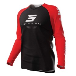 блуза,с,дълъг,ръкав,мъжки,тениски,дамски,тениски,shot,escape,long,sleeve,jersey,red,black,(escape,red)