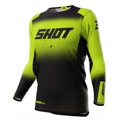 блуза,с,дълъг,ръкав,мъжки,тениски,дамски,тениски,shot,ultima,long,sleeve,jersey,yellow,black,(ultima,neon,yellow)