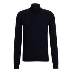 Блуза HUGO San Quirin M 10243202 high neck sweater - Blue (Navy) блуза,мъжки,пуловери,дамски,пуловери,hugo,san,quirin,m,10243202,high,neck,sweater,blue,(navy)