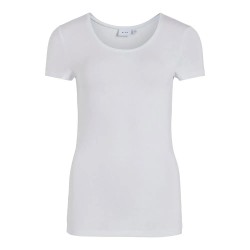 тениска,дамски,тениски,vila,daisy,short,sleeve,t,shirt,white,(optical,snow)