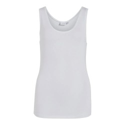 тениска,дамски,тениски,vila,daisy,sleeveless,t,shirt,optical,snow,(white)