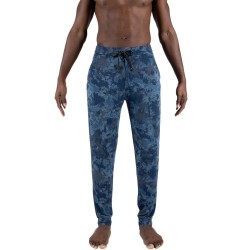пижама,мъжки,пижами,saxx,underwear,snooze,pyjama,pants,smokey,tie,dye,navy,(blue)