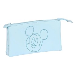 канцеларски,принадлежности,safta,triple,mickey,mouse,baby,pencil,case,blue,(multicolor)