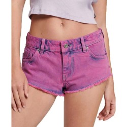 къси,панталони,дамски,панталони,superdry,vintage,washed,hot,shorts,pink,wash,(pink)