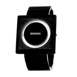 часовник,часовници,666barcelona,666,060,watch,black,(black)