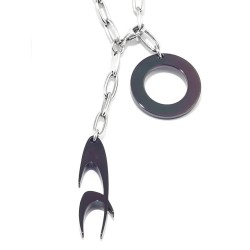 бижутерия,chronotech,1810080106,necklace,silver,(silver)