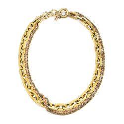 бижутерия,folli,follie,1n14t067yyb,necklace,golden,(golden)
