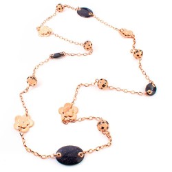 бижутерия,folli,follie,3n0t044rm,necklace,golden,(pinkish)