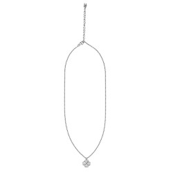 бижутерия,folli,follie,3n19s009c,necklace,clear,(silver)