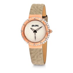 Часовник Folli follie WF13B032SP woman watch - Golden (White) часовник,часовници,folli,follie,wf13b032sp,woman,watch,golden,(white)