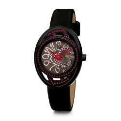 Часовник Folli follie WF1E007SSR woman watch - Golden (Black) часовник,часовници,folli,follie,wf1e007ssr,woman,watch,golden,(black)