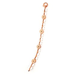 бижутерия,gc,cwb10901,bracelet,golden,(white,pink)