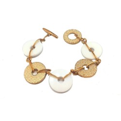 бижутерия,gc,cwb10902,bracelet,golden,(golden,white)