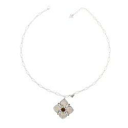 бижутерия,guess,ubn91102,necklace,silver,(silver,orange)