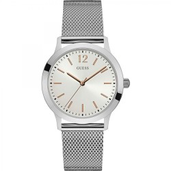 часовник,часовници,guess,w0921g1,watch,silver