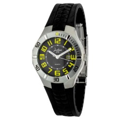 часовник,часовници,justina,jpc35,watch,silver,(black)