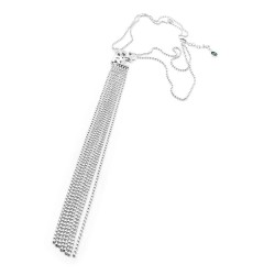 бижутерия,karl,lagerfeld,5483571,necklace,clear,(grey)