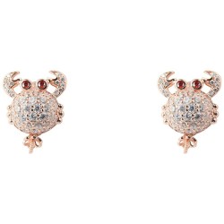 бижутерия,lancaster,jla,ear,crab2,earrings,golden,(white,ip,pink)