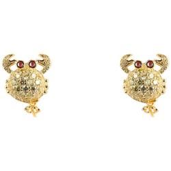 бижутерия,lancaster,jla,ear,crab6,earrings,golden,(gold)