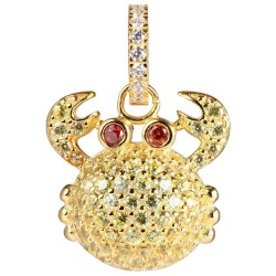 бижутерия,lancaster,jla,pen,crab6,necklace,golden,(gold)