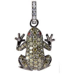 бижутерия,lancaster,jla,pen,frog3,necklace,golden,(green,ip,black)