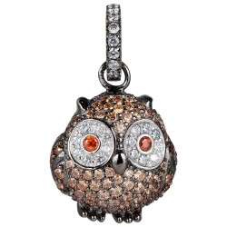 бижутерия,lancaster,jla,pen,owl,4,necklace,golden,(brown,ip,black)