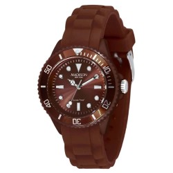 часовник,часовници,madison,l4167,19,watch,golden,(chocolate)