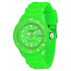 часовник,часовници,madison,u4503,49,watch,golden,(green)