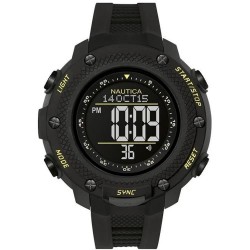 часовник,часовници,nautica,nai19523g,watch,silver,(black)