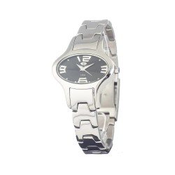 Часовник Time force TF2635L-01M-1 woman watch - Silver (Black) часовник,часовници,time,force,tf2635l,01m,1,woman,watch,silver,(black)