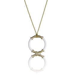 бижутерия,time,force,ts5136cy,necklace,golden,(gold,blan)