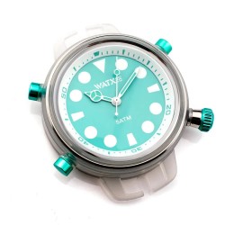 часовник,часовници,watx,rwa5040,watch,silver,(green)