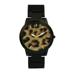 часовник,часовници,xtress,xna1034,07,watch,golden,(leopard)