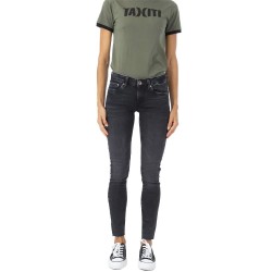 дънки,дамски,панталони,hurley,oceancare,mary,high,waist,jeans,caviar,(grey)