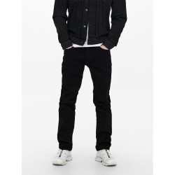 дънки,мъжки,панталони,only,&,sons,weft,regular,fit,2956,jeans,black