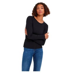 тениска,дамски,тениски,vero,moda,lavender,long,sleeve,t,shirt,brown,(black)