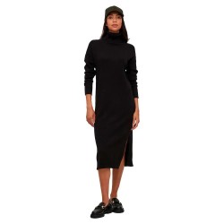 рокля,дамски,поли,и,рокли,vila,ril,long,sleeve,dress,black