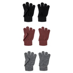 ръкавици,ръкавици,шапки,и,шалове,name,it,magic,gloves,3,pairs,nocturne,pack,3,pack,with,grey,mel,black,(multicolor)