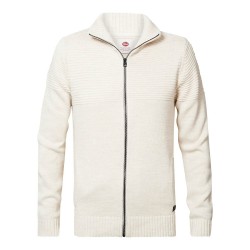 блуза,мъжки,пуловери,petrol,industries,m,3020,kwc257,full,zip,sweater,beige
